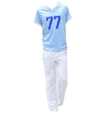 SKCU010 production of men's cheerleading uniform style customized V-neck Cheerleading Uniform style design performance uniform Cheerleading Uniform style Cheerleading Uniform franchise front view